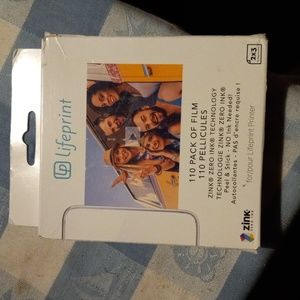 Zink  110 pack of film never opened 2x3